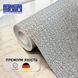 Метрові бежеві шпалери рогожка вінілові на флізеліні німецькі Marburg для спальні, залу, кухні рулон 10 м 1032857 фото 1