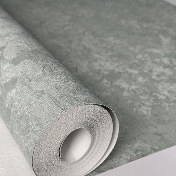Шпалери метрові Wall Color 158-18 сіро-зелені вінілові на флізеліновій основі 1,06&times;10,05 м 158-18 фото