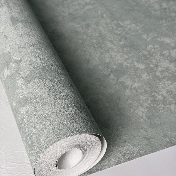 Шпалери метрові Wall Color 158-18 сіро-зелені вінілові на флізеліновій основі 1,06&times;10,05 м 158-18 фото