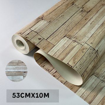 Шпалери вінілові на паперовій основі Слов'янські шпалери Ламель 5564-01 0.53м*10.05м 5564-01 фото
