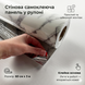 Самоклеюча рулонна панель ПВХ сіра з білим 60смх3м (6031) 06031 фото 2