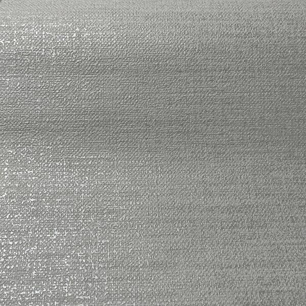 Шпалери вінілові на флізеліновій основі LeGrand Platinum 1586-05 (1.06 х 10 м), світло-сірий текстиль 1586-05 фото
