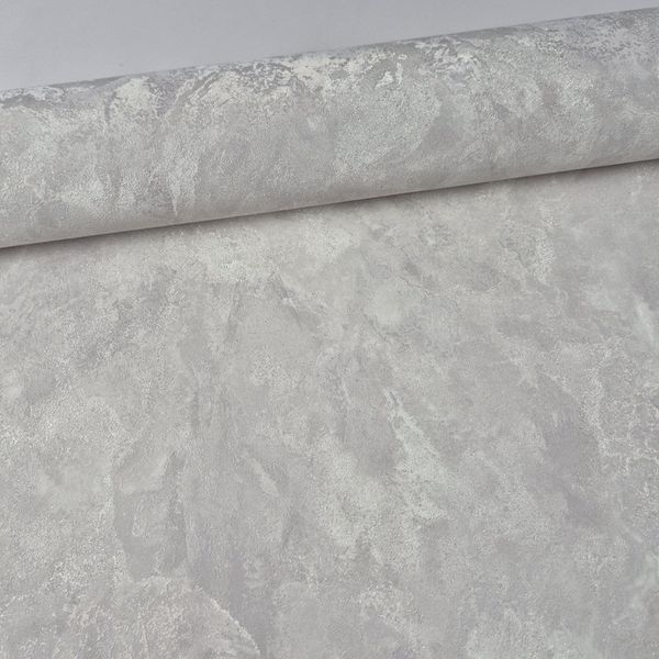 Обои виниловые на флизелиновой основе Славянские обои 1637-10 LeGrand Platinum, цвет светло-серый с блеском (10.05 х 1.06 м) 1637-10 фото